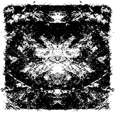 Siyah beyaz monokrom eski grunge vintage eskimiş arka plan soyut antika desenli retro model