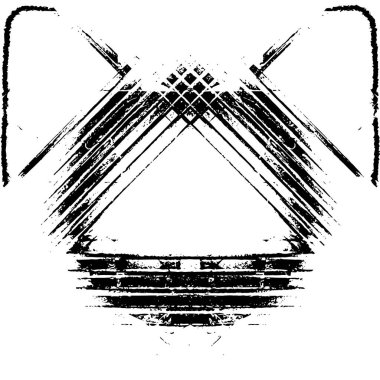 Siyah ve beyaz dokulu soyut arka plan