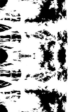 Siyah ve beyaz dokulu soyut arka plan