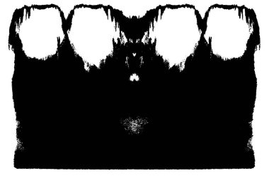 Siyah ve beyaz dokulu soyut arka plan