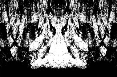 Siyah ve beyaz dokulu soyut arka plan