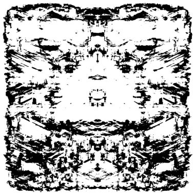 Siyah ve beyaz dokulu soyut arka plan