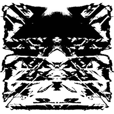 Siyah ve beyaz dokulu soyut arka plan