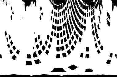 Siyah ve beyaz dokulu soyut arka plan