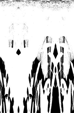 Siyah ve beyaz dokulu soyut arka plan