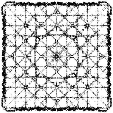 Siyah ve beyaz dokulu soyut arka plan