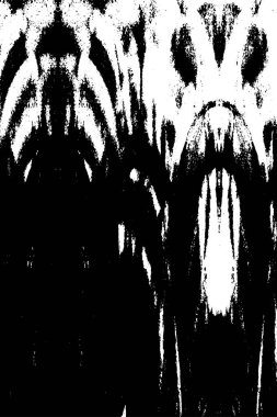 Siyah ve beyaz dokulu soyut arka plan