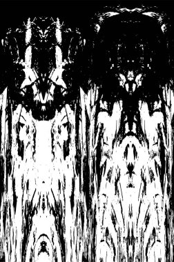 Siyah ve beyaz dokulu soyut arka plan