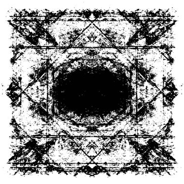 Siyah ve beyaz dokulu soyut arka plan