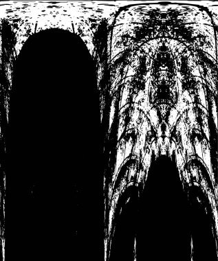 Siyah ve beyaz dokulu soyut arka plan