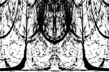 Siyah ve beyaz dokulu soyut arka plan