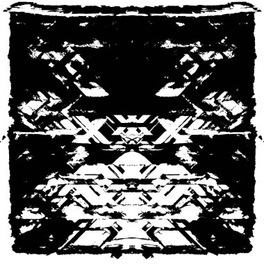 Siyah ve beyaz dokulu soyut arka plan