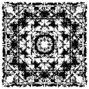 Siyah ve beyaz dokulu soyut arka plan