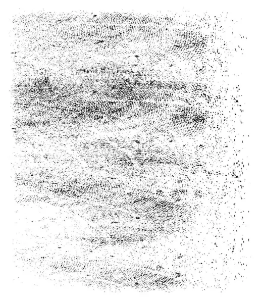 Grunge üst üste biniyor. Soyut siyah-beyaz vektör arkaplanı. Çatlak, leke ve noktalarda kirli desenli tek renkli klasik yüzey. Karanlık korku tarzında eski bir duvar.