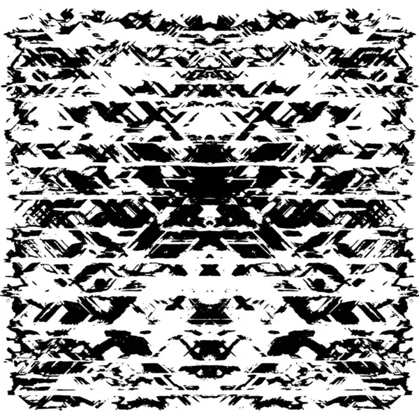 Grunge üst üste biniyor. Soyut siyah-beyaz vektör arkaplanı. Çatlak, leke ve noktalarda kirli desenli tek renkli klasik yüzey. Karanlık korku tarzında eski bir duvar.