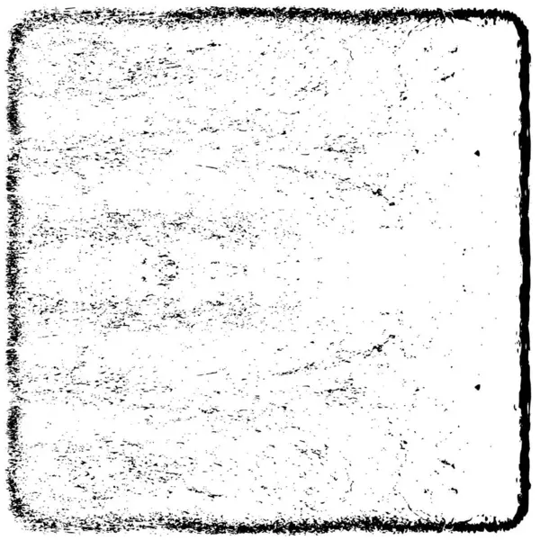 Grunge üst üste biniyor. Soyut siyah-beyaz vektör arkaplanı. Çatlak, leke ve noktalarda kirli desenli tek renkli klasik yüzey. Karanlık korku tarzında eski bir duvar.