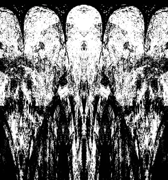 Soyut grunge arkaplanı. Monokrom dokusu. Siyah ve beyaz desenli arkaplan