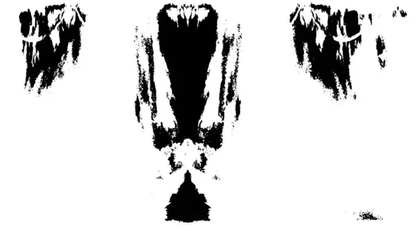 黒と白の抽象的なパターン背景 — ストックベクタ