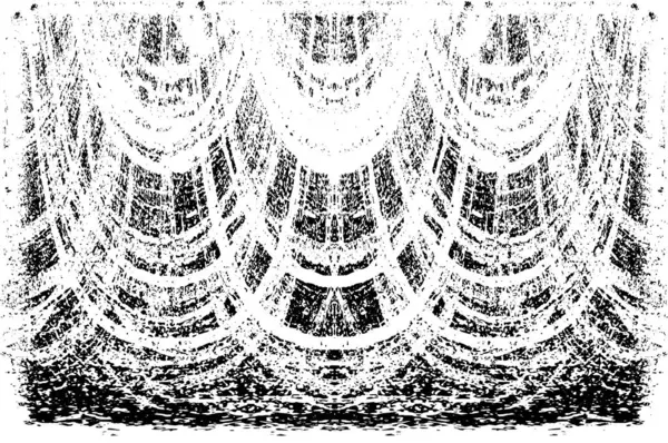 Grunge dikey olarak simetrik siyah beyaz doku. Tek renkli yıpranmış kaplama deseni. 