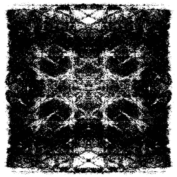 Çizik ve çizgilerle siyah beyaz dokuda sıkıntılı bir arkaplan