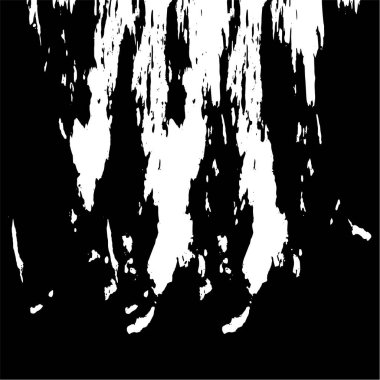 Çizik ve çiziklerle dolu siyah beyaz bir arka plan. Soyut vektör illüstrasyonu.