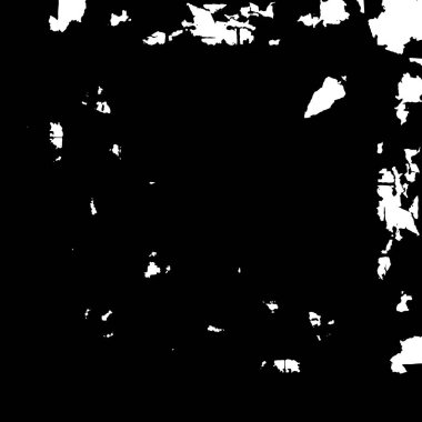 Çizik ve çiziklerle dolu siyah beyaz bir arka plan. Soyut vektör illüstrasyonu.