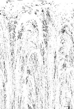 Çizik ve çiziklerle dolu siyah beyaz bir arka plan. Soyut vektör illüstrasyonu.