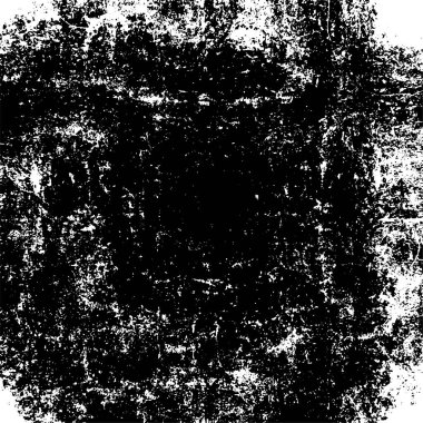 Çizik ve çiziklerle dolu siyah beyaz bir arka plan. Soyut vektör illüstrasyonu.