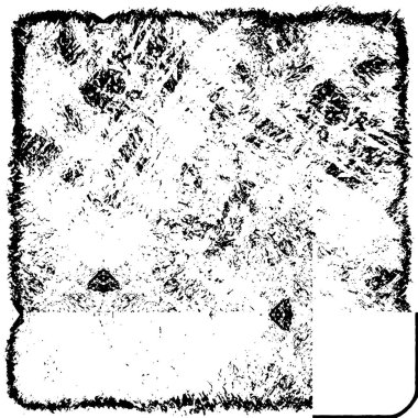 Çizik ve çiziklerle dolu siyah beyaz bir arka plan. Soyut vektör illüstrasyonu.