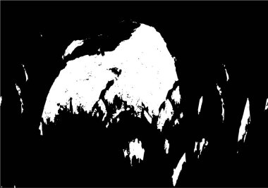 Siyah beyaz monokrom eski grunge vintage eskimiş arka plan soyut antika desenli retro model