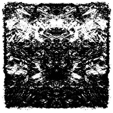 Siyah beyaz monokrom eski grunge vintage eskimiş arka plan soyut antika desenli retro model