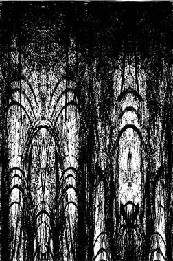 Siyah beyaz monokrom eski grunge vintage eskimiş arka plan soyut antika desenli retro model