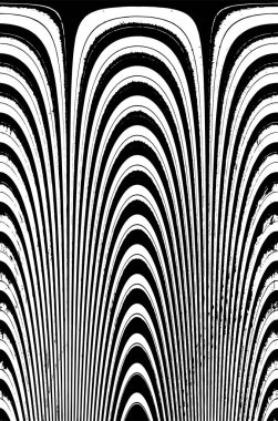 Grunge dikey olarak simetrik siyah beyaz doku. Tek renkli yıpranmış kaplama deseni. 