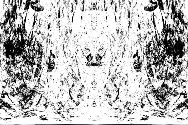 Siyah beyaz monokrom eski grunge vintage eskimiş arka plan soyut antika desenli retro model