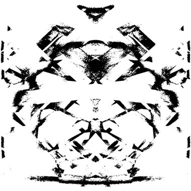 Siyah beyaz monokrom eski grunge vintage eskimiş arka plan soyut antika desenli retro model