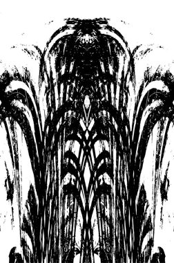 Siyah beyaz monokrom eski grunge vintage eskimiş arka plan soyut antika desenli retro model