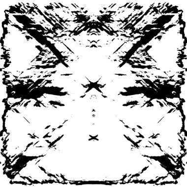 Siyah beyaz monokrom eski grunge vintage eskimiş arka plan soyut antika desenli retro model