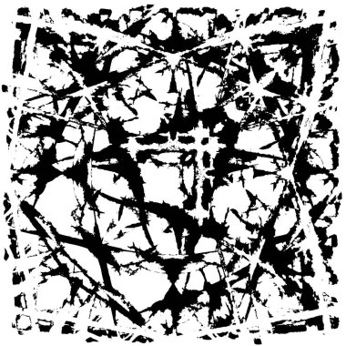 Grunge dokusu. Siyah ve beyaz kabataslak doku. imdat tasarımı