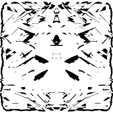 Grunge dokusu. Siyah ve beyaz kabataslak doku. imdat tasarımı