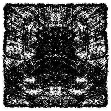 Grunge dokusu. Siyah ve beyaz kabataslak doku. imdat tasarımı