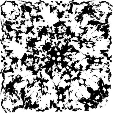 Grunge dokusu. Siyah ve beyaz kabataslak doku. imdat tasarımı