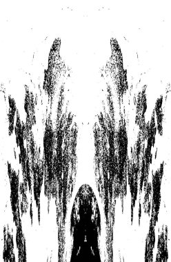 Grunge dokusu. Siyah ve beyaz kabataslak doku. imdat tasarımı