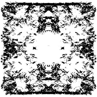 Grunge dokusu. Siyah ve beyaz kabataslak doku. imdat tasarımı