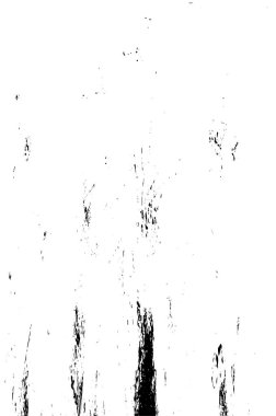 Grunge üst üste biniyor. Soyut siyah-beyaz vektör arkaplanı. Çatlak, leke ve noktalarda kirli desenli tek renkli klasik yüzey. Karanlık korku tarzında eski bir duvar.