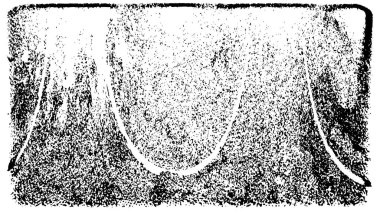 Grunge üst üste biniyor. Soyut siyah-beyaz vektör arkaplanı. Çatlak, leke ve noktalarda kirli desenli tek renkli klasik yüzey. Karanlık korku tarzında eski bir duvar.
