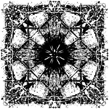 Grunge dokusu. Siyah ve beyaz kabataslak doku. imdat tasarımı