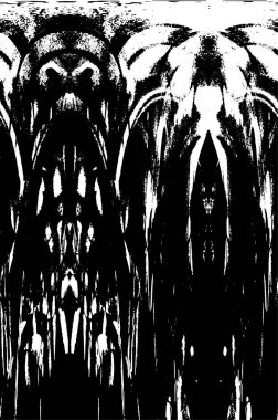 Grunge dokusu. Siyah ve beyaz kabataslak doku. imdat tasarımı