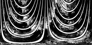 Grunge dokusu. Siyah ve beyaz kabataslak doku. imdat tasarımı