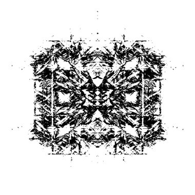 Grunge dokusu. Siyah ve beyaz kabataslak doku. imdat tasarımı