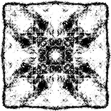 Grunge dokusu. Siyah ve beyaz kabataslak doku. imdat tasarımı